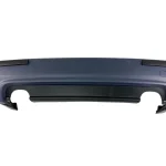 Задна броня за BMW E39 седан - M5 дизайн с двоен дифузер с отвори за парктроник грундирана