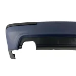 Задна броня за BMW E39 седан - M5 с единичен дифузер без отвори за парктроник грундирана