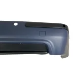 Задна броня за BMW E39 седан - M5 дизайн с единичен дифузер с отвори за парктроник грундирана