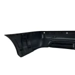 Задна броня за BMW E39 седан - M5 дизайн с единичен дифузер с отвори за парктроник грундирана