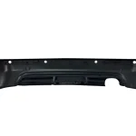 Задна броня за BMW E39 седан - M5 дизайн с единичен дифузер с отвори за парктроник грундирана