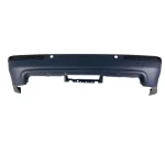 Задна броня за BMW E39 седан - M5 дизайн с единичен дифузер с отвори за парктроник грундирана