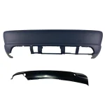 Задна броня за BMW E46 coupe 2 врати - Design M-Tech с отвори за парктроник, грундирана