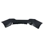 Задна броня за BMW F32 / F36 с единичен дифузер - M-Tech дизайн с отвори за парктроник грундирана