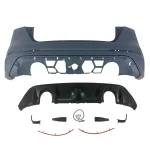 Задна броня за Ford Focus (2015-2018) hatchback - RS дизайн